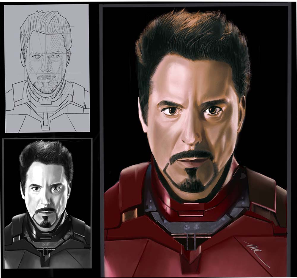 Bức tranh Digital Painting của Iron Man sẽ đưa bạn đến một khung cảnh mới về nghệ thuật kỹ thuật số. Với những nét vẽ ấn tượng qua bàn vẽ điện tử, bạn sẽ được trải nghiệm một trải nghiệm tuyệt vời về nghệ thuật!