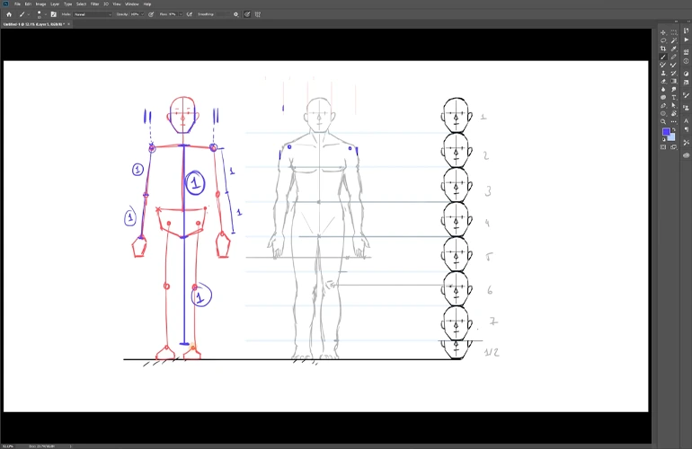 #4 Storyboard Cho Phim – Vẽ Người