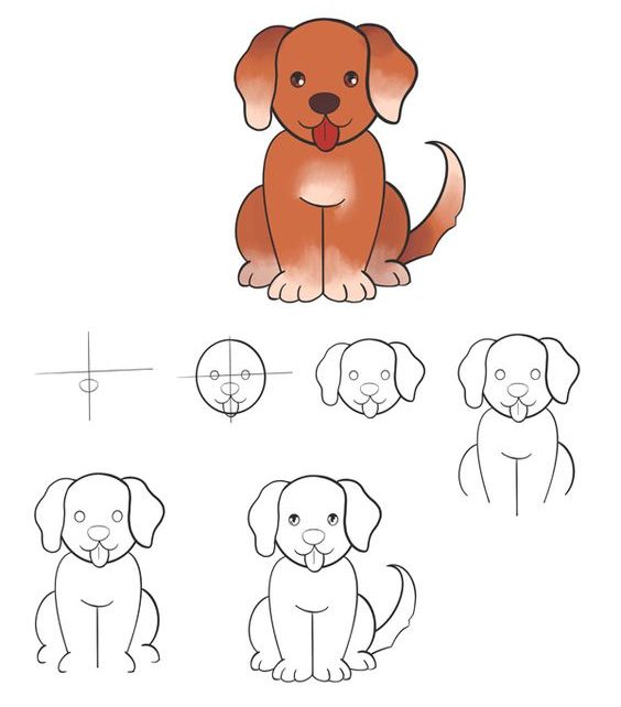 Bộ Sưu Tập Hình Vẽ Con Chó Siêu Đẹp Với Hơn 999 Hình Vẽ Chất Lượng Cao 4K